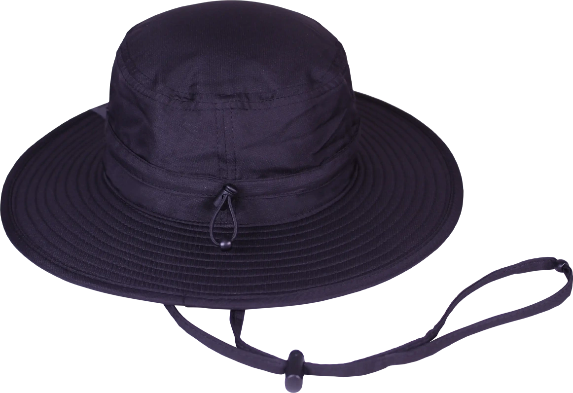 Bucket Hat - Sable Black back view