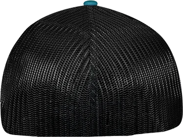 *Limited Stock* Flex Fitted Hat - Reef Blue back view