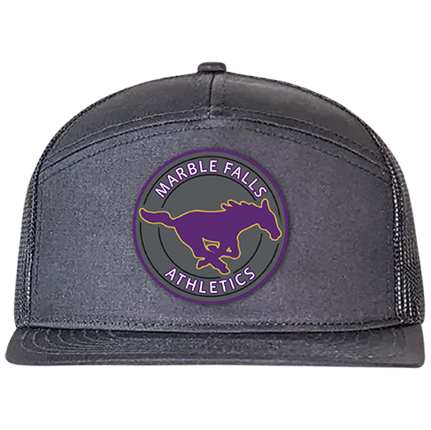 Marble Falls Mustangs - PVC Hat Patch (Pro Series 2)