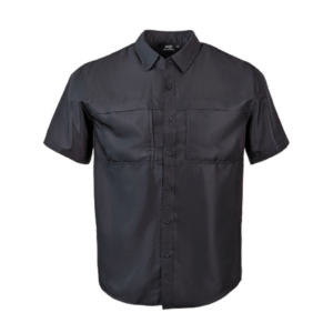 PS100HPS Short Sleeve Fishing Shirt - Sable Black