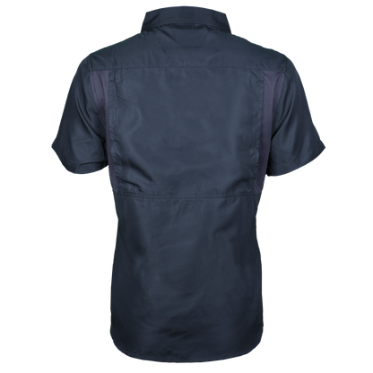 *Limited Stock*  Women's Short Sleeve Fishing Shirt - Fossil Gray