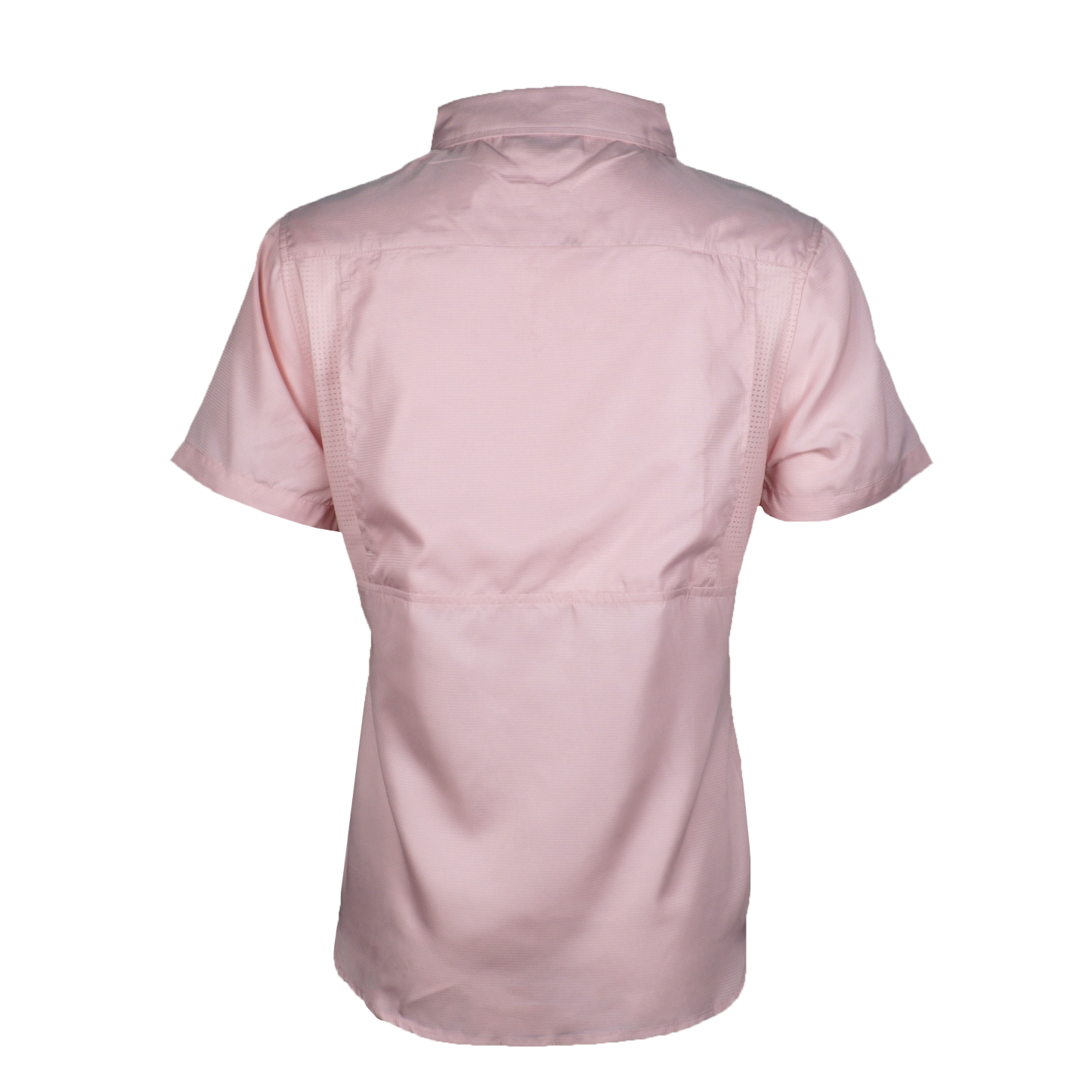 *Limited Stock*  Women's Short Sleeve Fishing Shirt - Pearl Pink