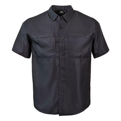 *Limited Stock*  Short Sleeve Fishing Shirt - Sable Black