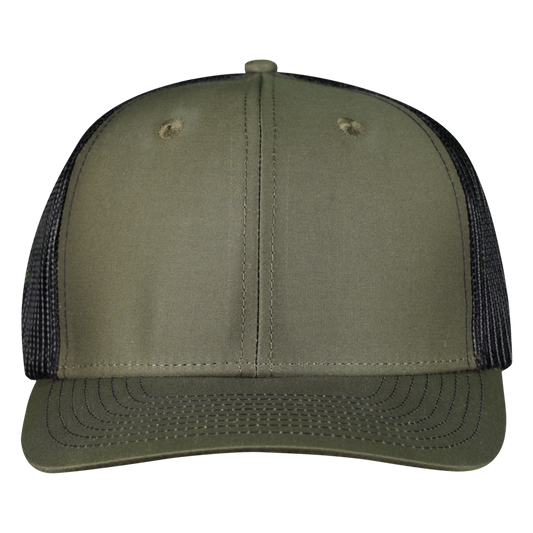 PS110 Flex Fitted Hat - Olive Green