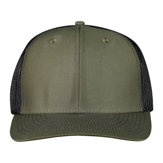 PS110 Flex Fitted Hat - Olive Green