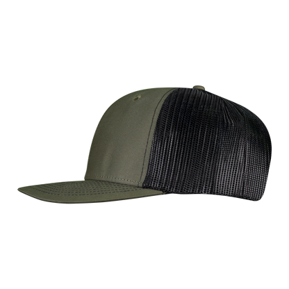*Limited Stock* Flex Fitted Hat - Olive Green
