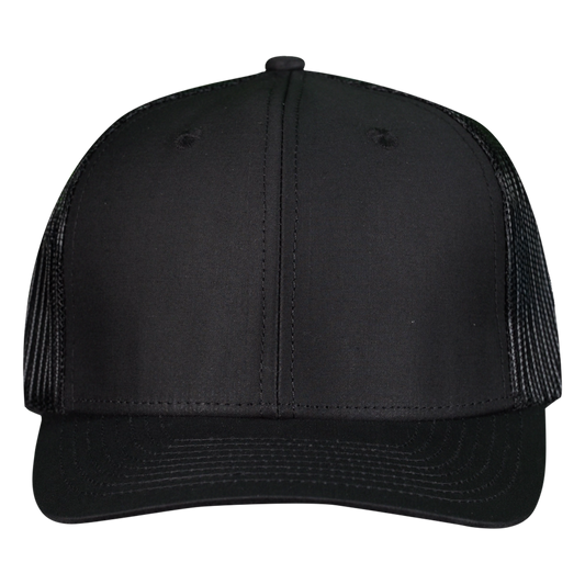 PS112 Trucker  Hat - Sable Black