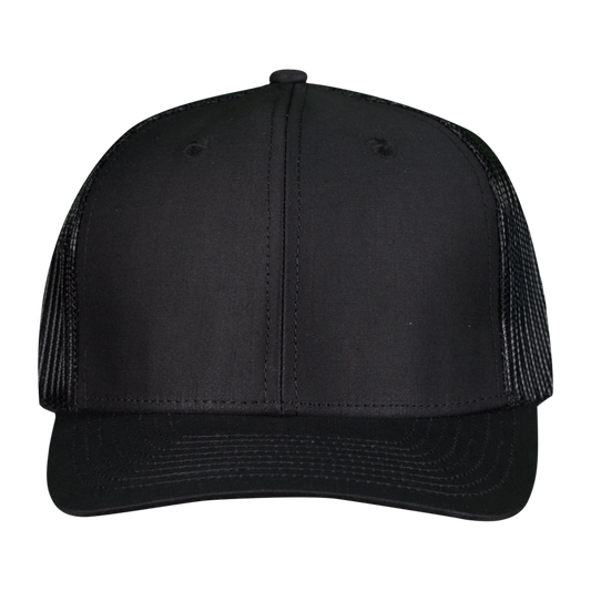PS112 Trucker  Hat - Sable Black