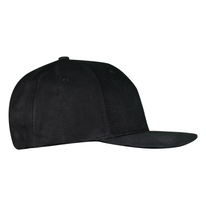 Premium Wax Canvas 6-Panel Hat - Sable Black