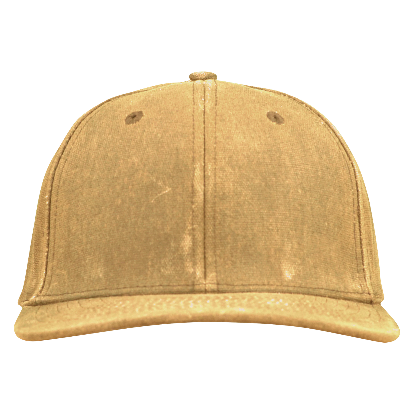 Premium Wax Canvas 6-Panel Hat - Sahara Tan