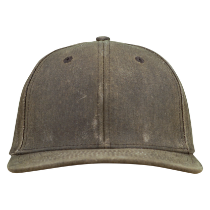 Premium Wax Canvas 6-Panel Hat - Umber