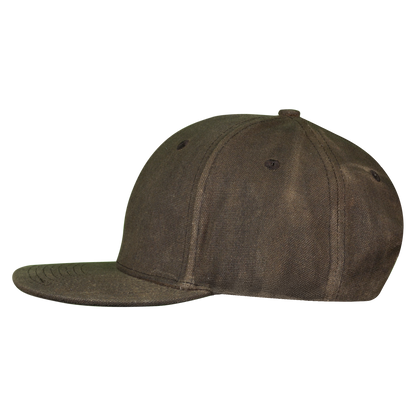 Premium Wax Canvas 6-Panel Hat - Umber