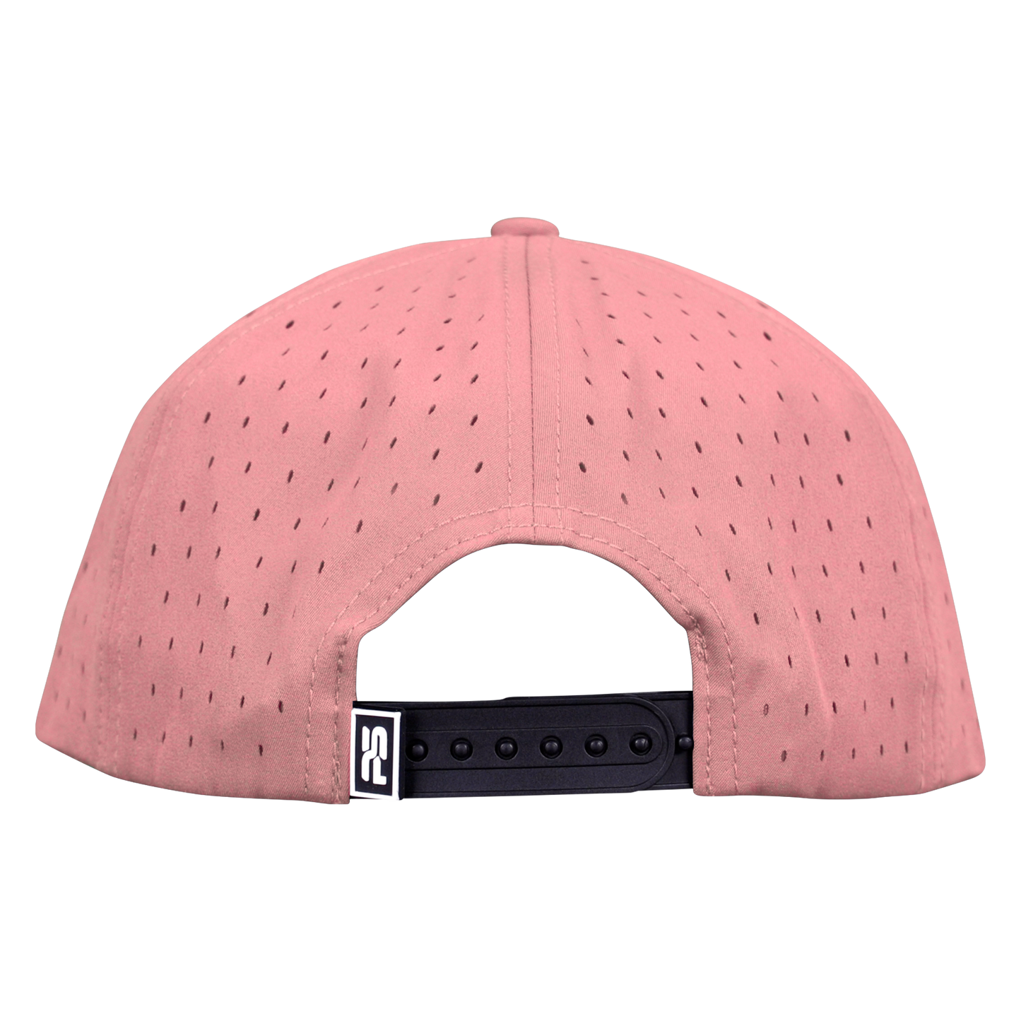 ProSeries 6-Panel Waterproof Golf Hat with Visor Rope - Coral Pink