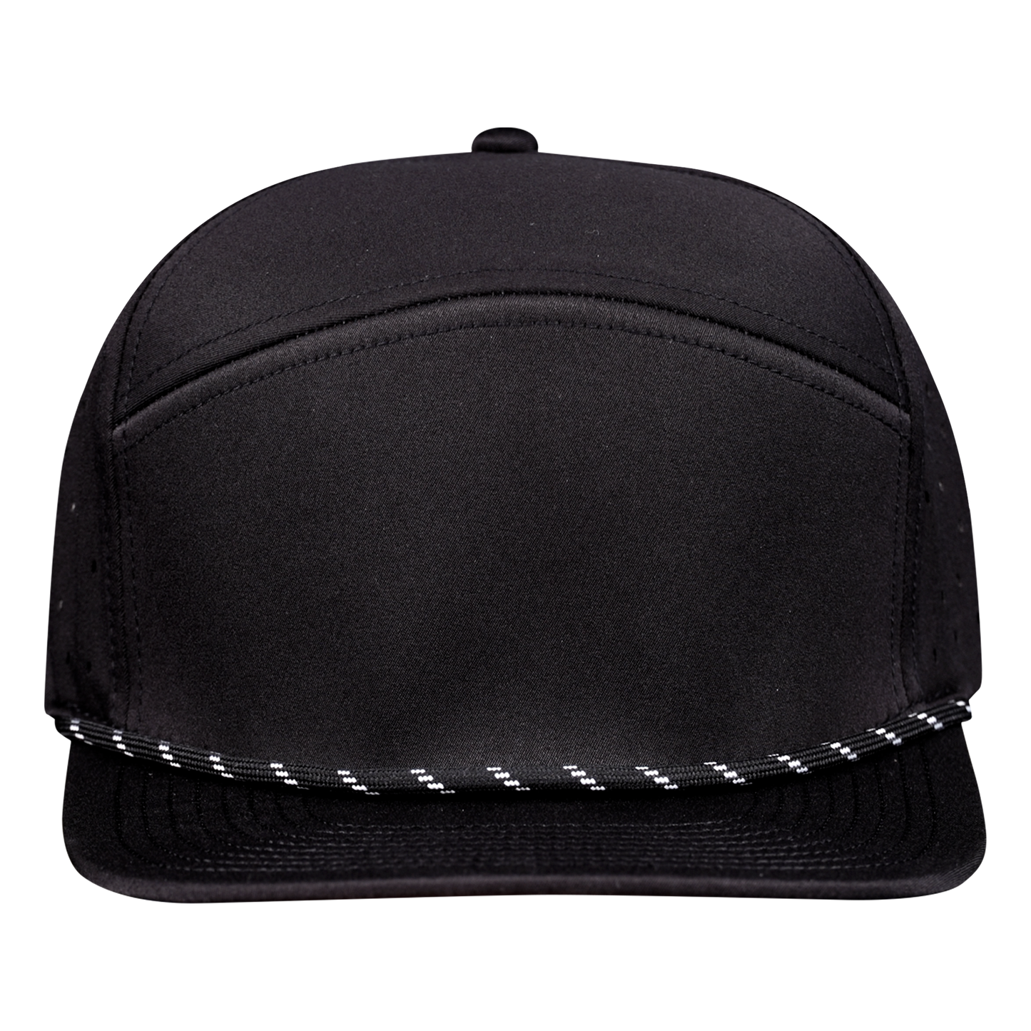 PS120R Sable (Black Rope) 6 Panel Waterproof Golf Hat