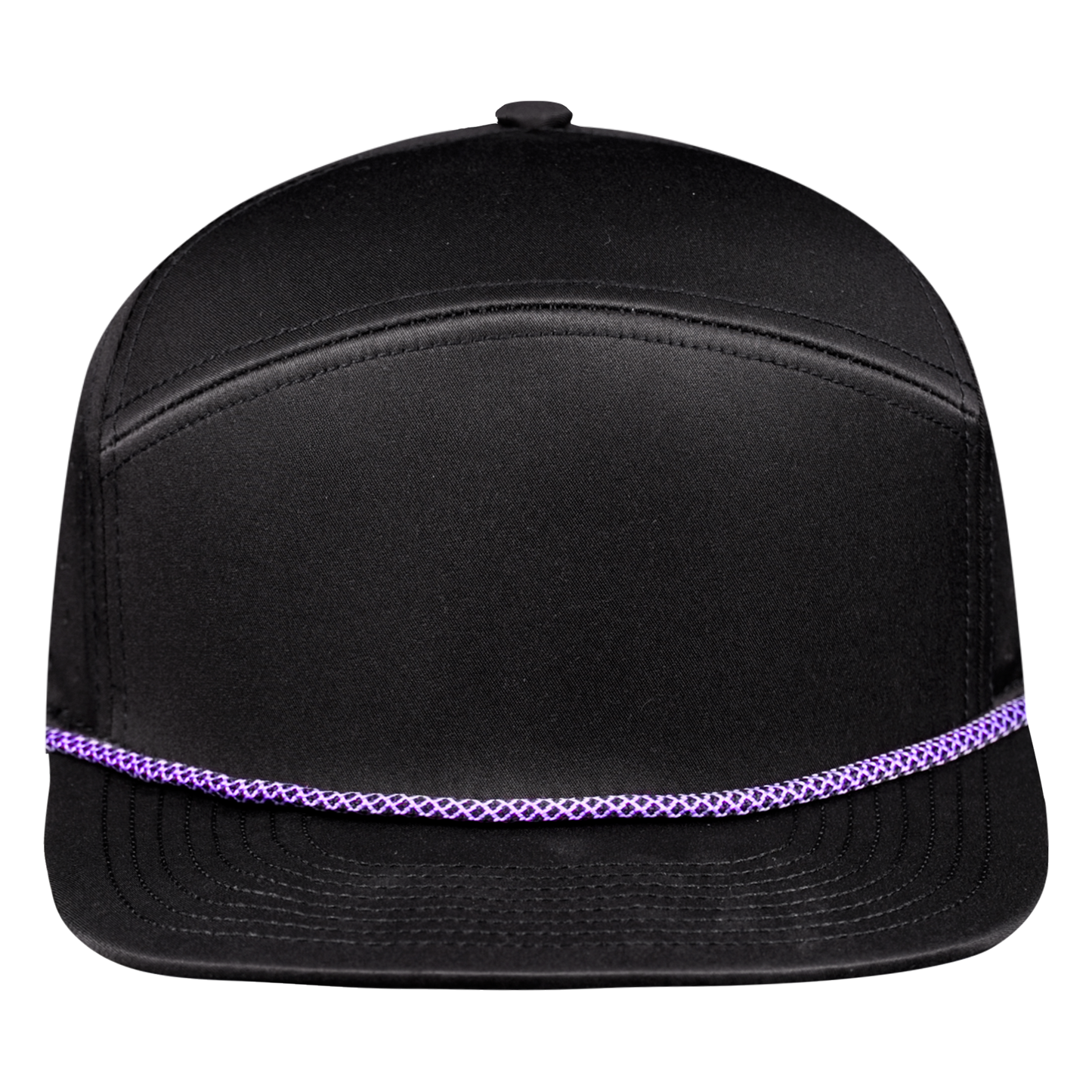 PS120R Sable (Purple Rope) 6 Panel Waterproof Golf Hat