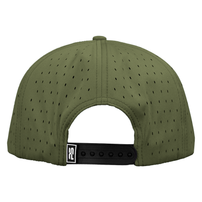 ProSeries 6-Panel Waterproof Golf Hat - Pine Green