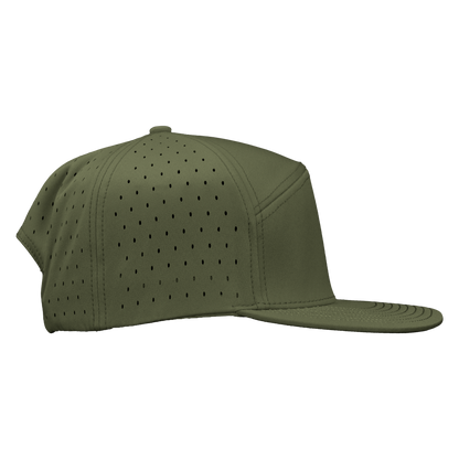 ProSeries 6-Panel Waterproof Golf Hat - Pine Green