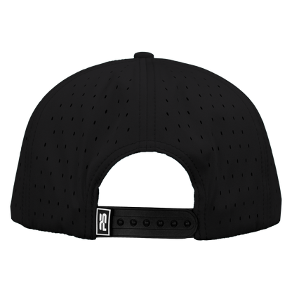 ProSeries 6-Panel Waterproof Golf Hat - Sable Black
