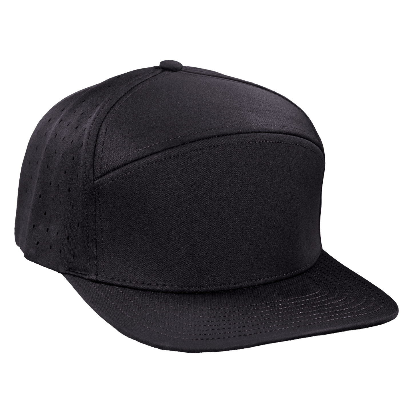 ProSeries 6-Panel Waterproof Golf Hat - Sable Black