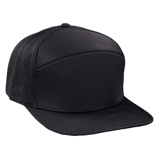 ProSeries 6-Panel Waterproof Golf Hat - Sable Black
