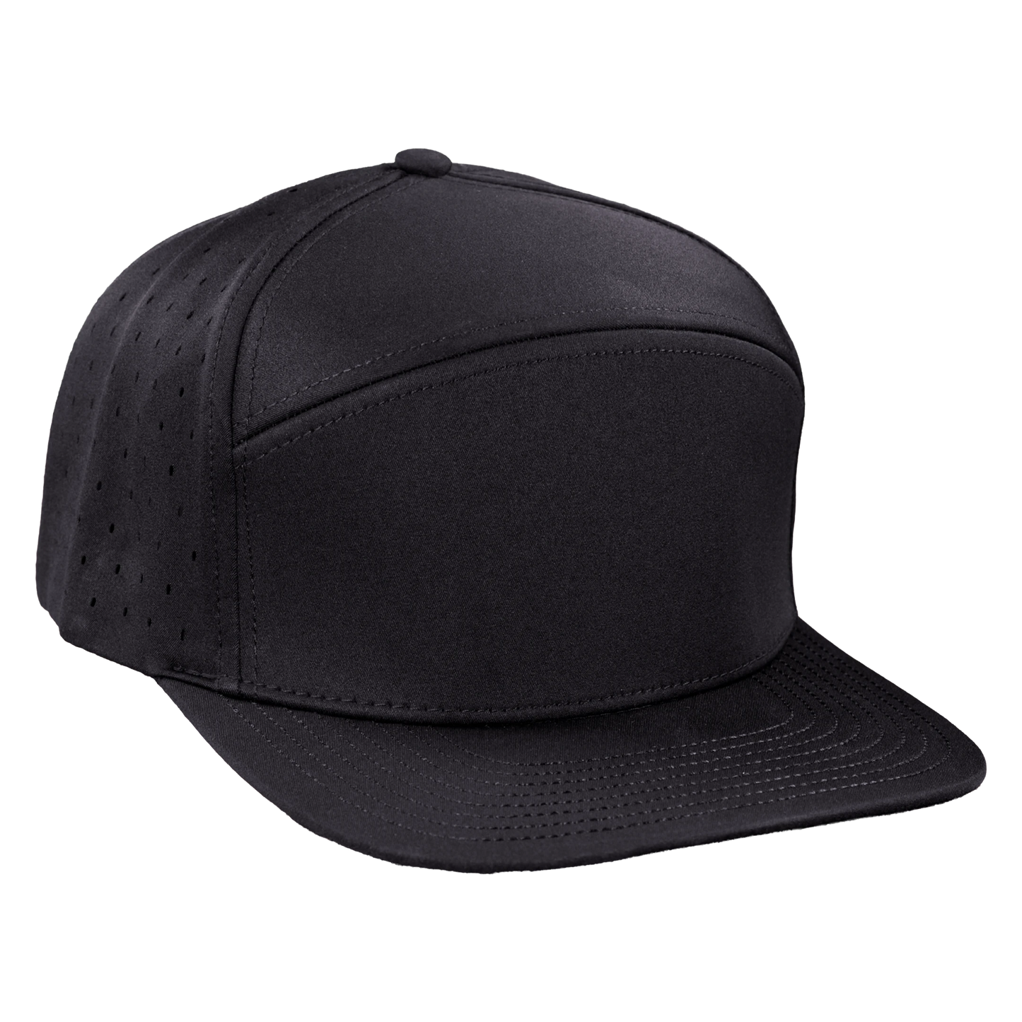 ProSeries 6-Panel Waterproof Golf Hat - Sable Black