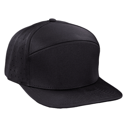 ProSeries 6-Panel Waterproof Golf Hat - Sable Black