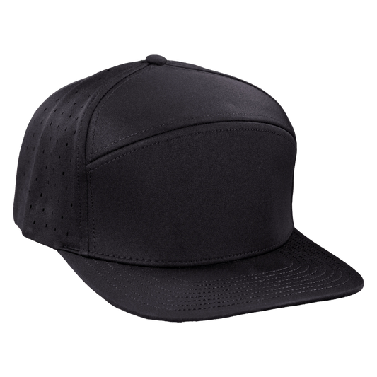 ProSeries 6-Panel Waterproof Golf Hat - Sable Black