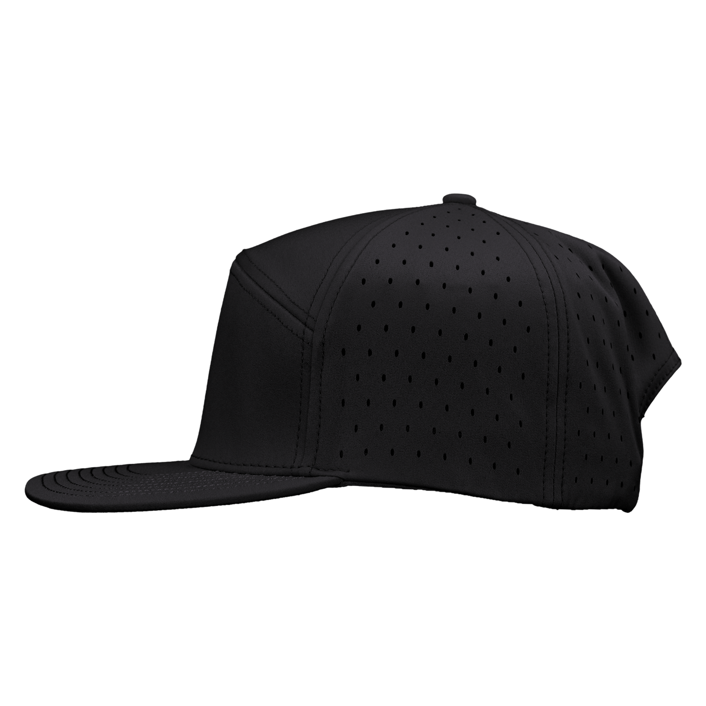 ProSeries 6-Panel Waterproof Golf Hat - Sable Black