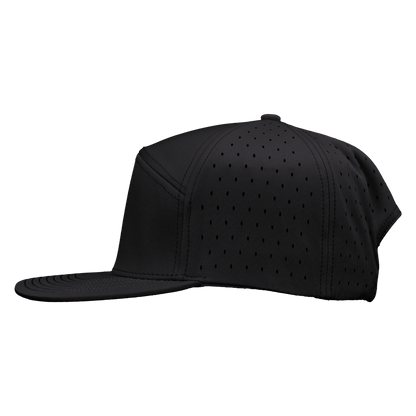 ProSeries 6-Panel Waterproof Golf Hat - Sable Black