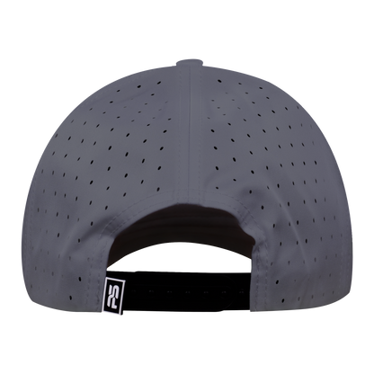Performance Series 6-Panel Classic Waterproof Golf Hat - Fossil Gray