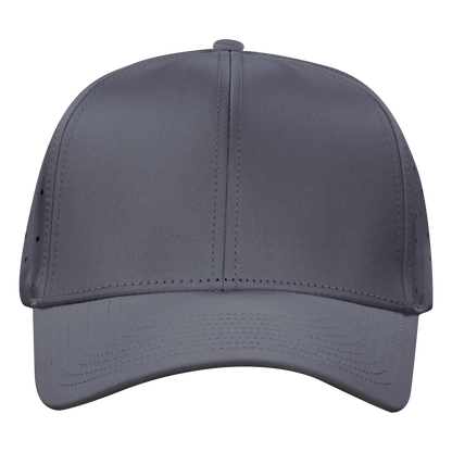 Performance Series 6-Panel Classic Waterproof Golf Hat - Fossil Gray