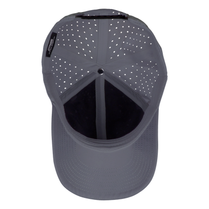 Performance Series 6-Panel Classic Waterproof Golf Hat - Fossil Gray