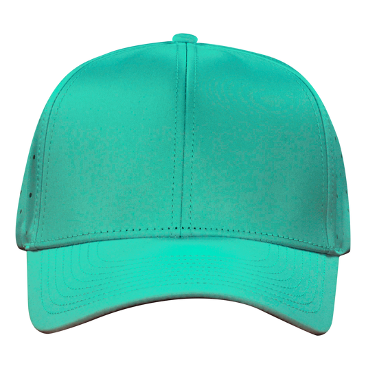 PS122 Gulf Green 6 Panel Classic Waterproof Golf Hat