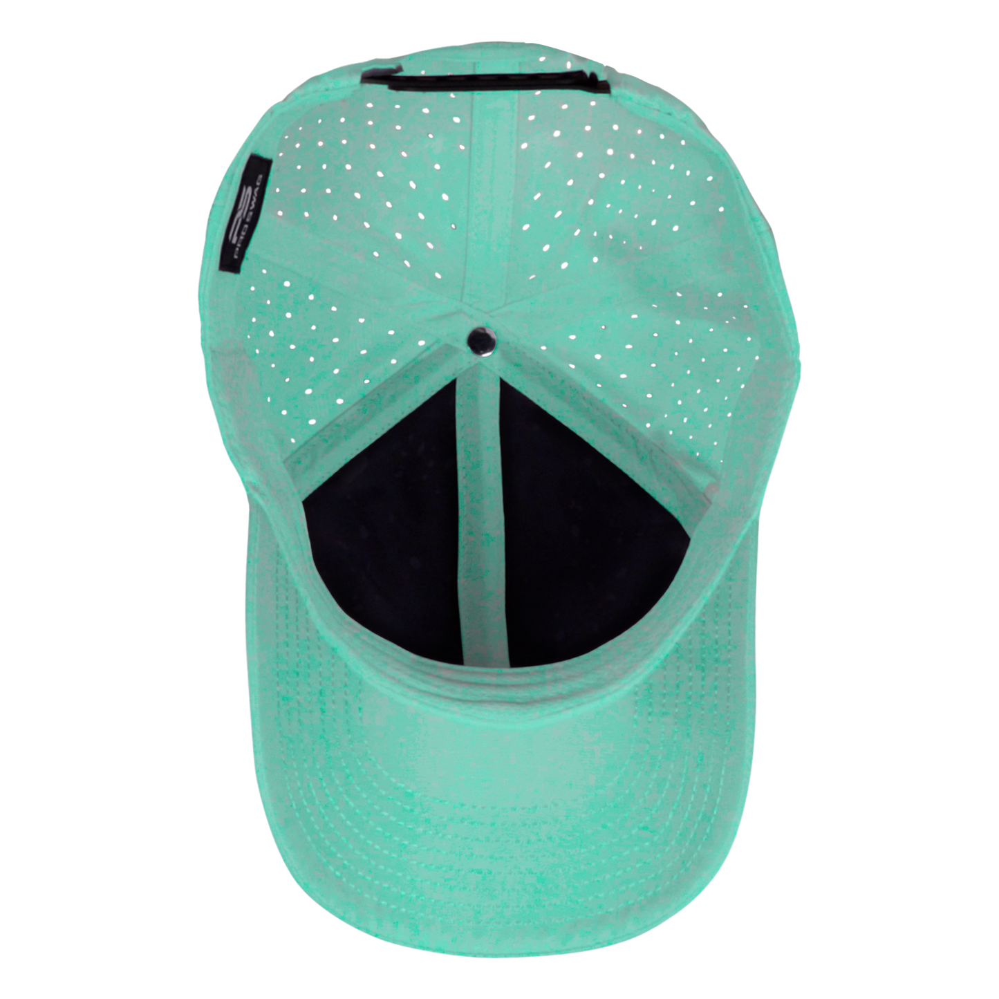 PS122 Gulf Green 6 Panel Classic Waterproof Golf Hat