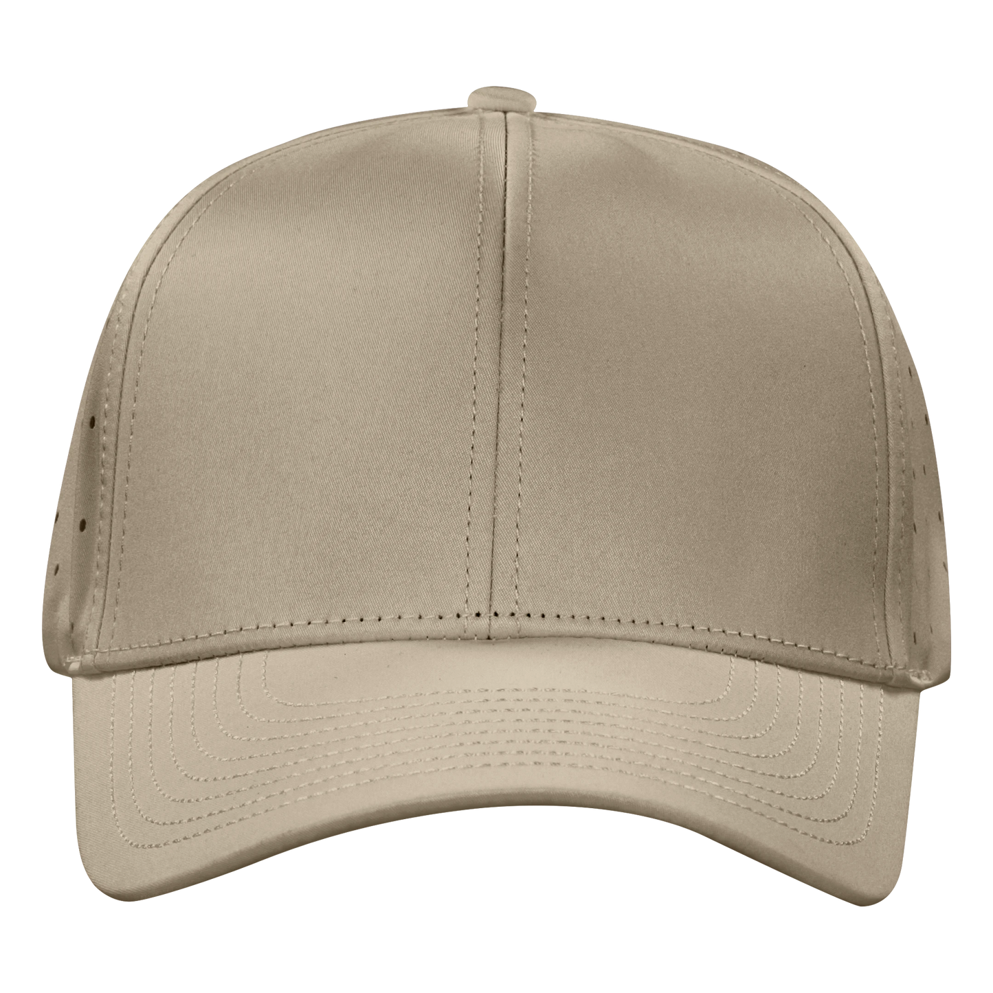 Performance Series 6-Panel Classic Waterproof Golf Hat - Mesa Tan