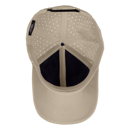 Performance Series 6-Panel Classic Waterproof Golf Hat - Mesa Tan
