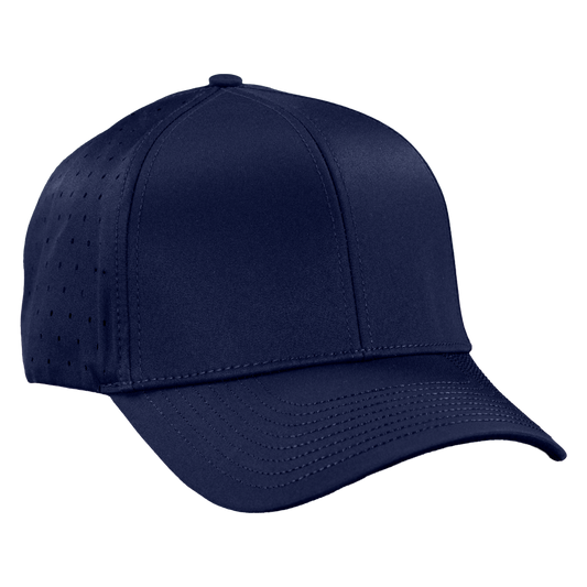 Performance Series 6-Panel Classic Waterproof Golf Hat - Midnight Blue