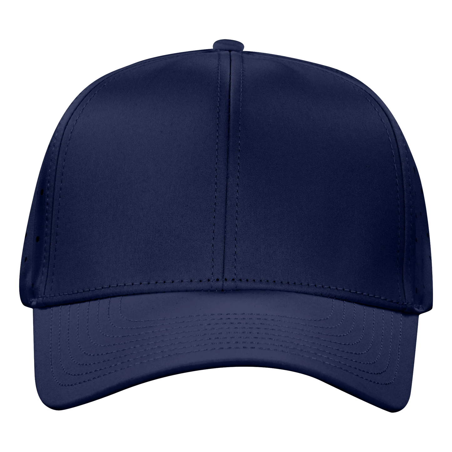 Performance Series 6-Panel Classic Waterproof Golf Hat - Midnight Blue