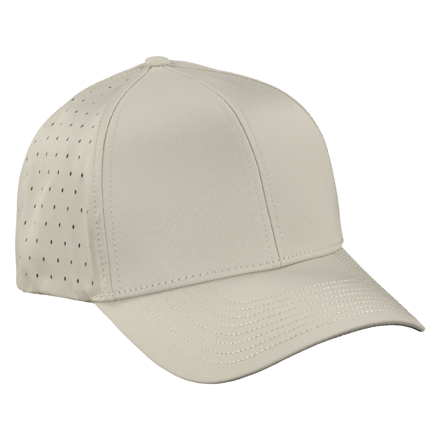 Performance Series 6-Panel Classic Waterproof Golf Hat - Padre Tan