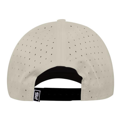 Performance Series 6-Panel Classic Waterproof Golf Hat - Padre Tan