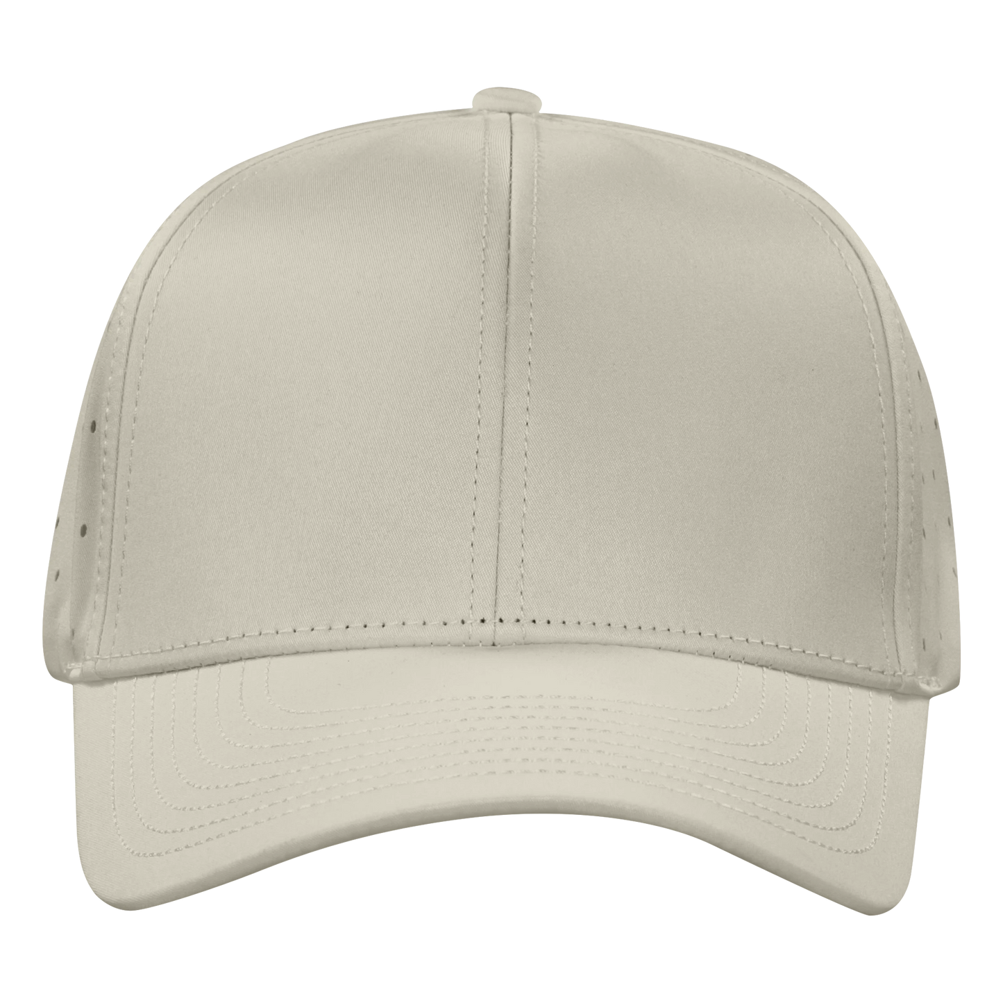 Performance Series 6-Panel Classic Waterproof Golf Hat - Padre Tan