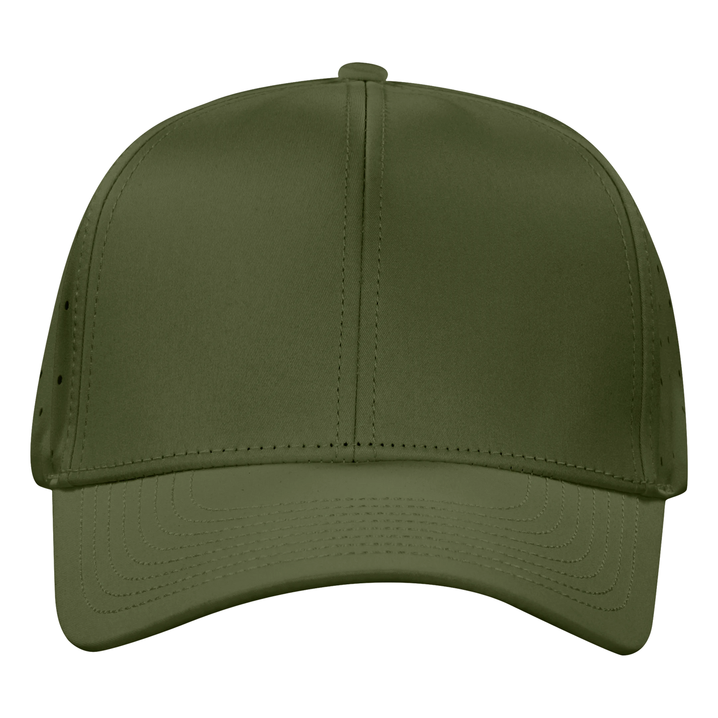 Performance Series 6-Panel Classic Waterproof Golf Hat - Pine Green