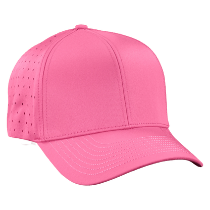 Performance Series 6-Panel Classic Waterproof Golf Hat - Taffy