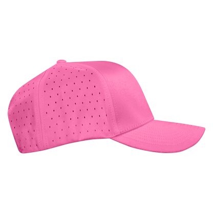 Performance Series 6-Panel Classic Waterproof Golf Hat - Taffy
