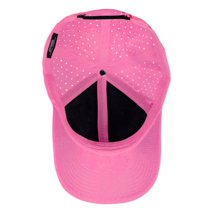 Performance Series 6-Panel Classic Waterproof Golf Hat - Taffy