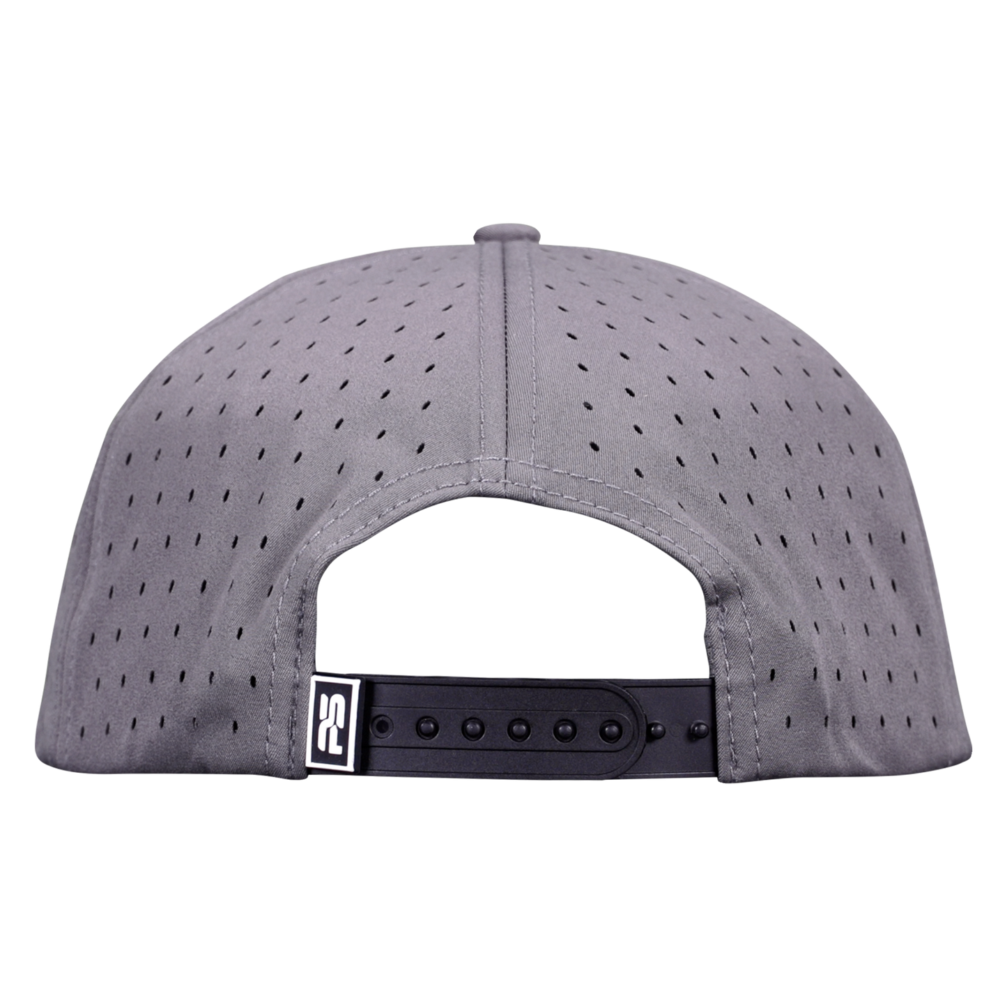 5-Panel Waterproof Non-Structured Golf Hat with Visor Rope - Fossil Gray