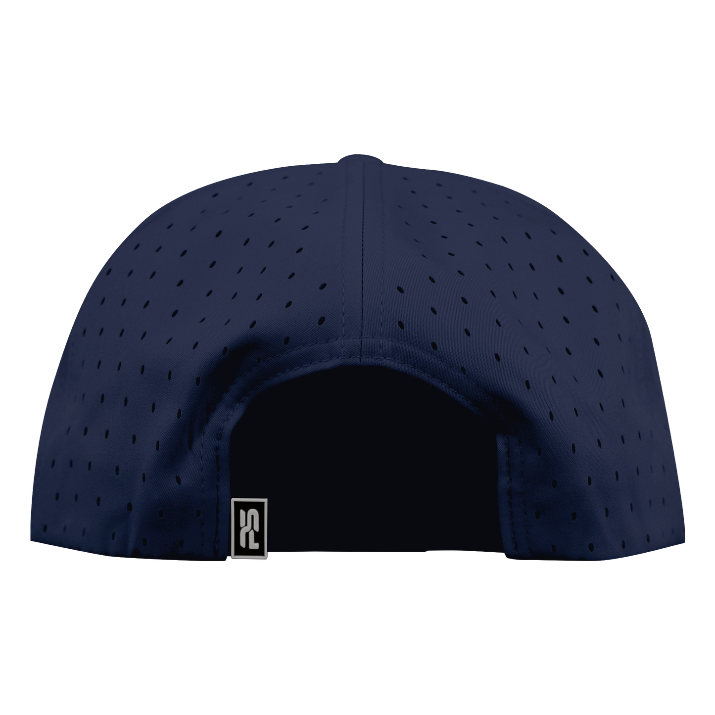 5-Panel Waterproof Non-Structured Golf Hat with Visor Rope - Midnight Blue
