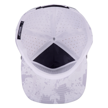 5-Panel Waterproof Non-Structured Golf Hat with Visor Rope - Origin Camo