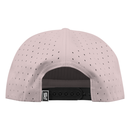 5-Panel Waterproof Non-Structured Golf Hat with Visor Rope - Padre Tan