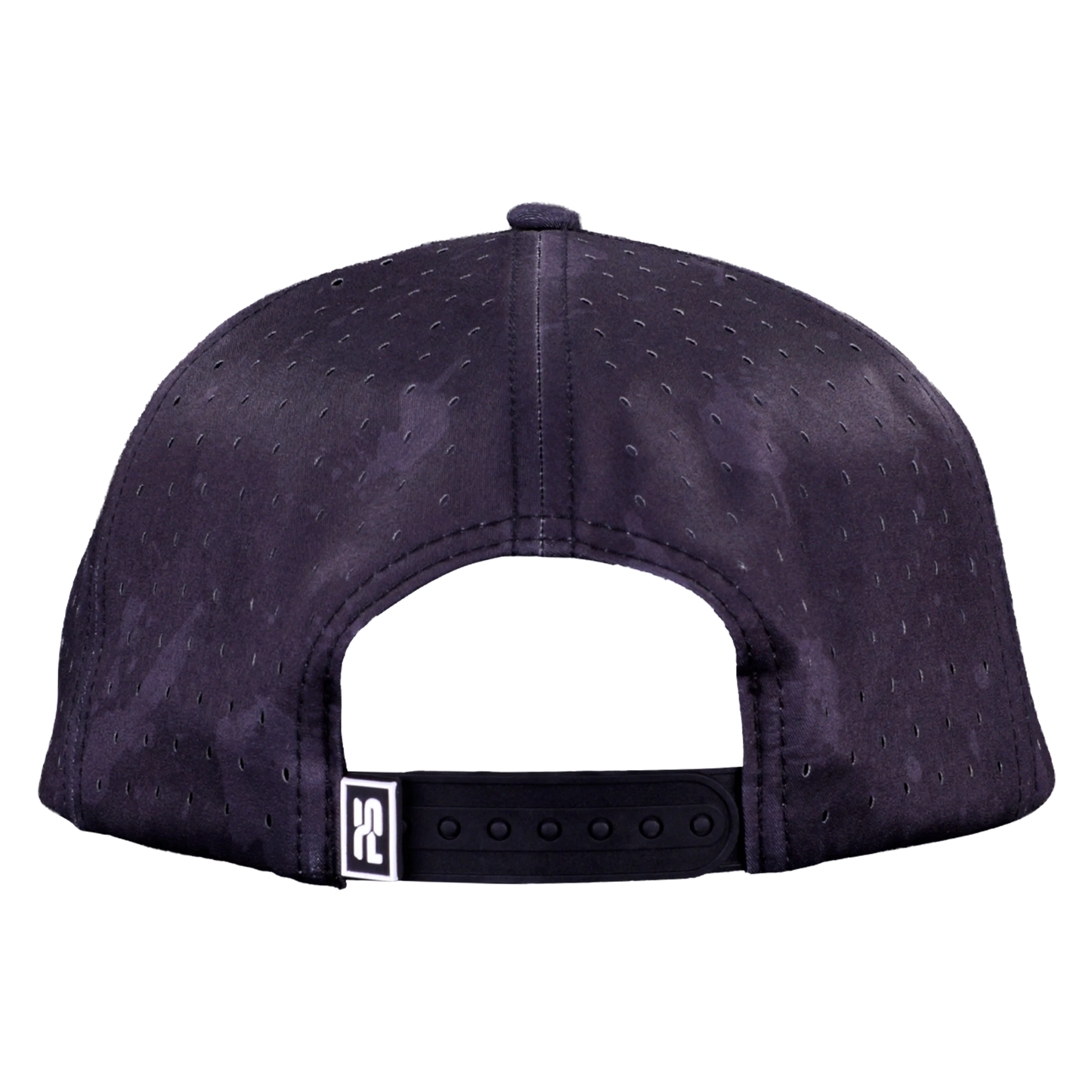 5-Panel Waterproof Non-Structured Golf Hat with Visor Rope - Volcanic Camo